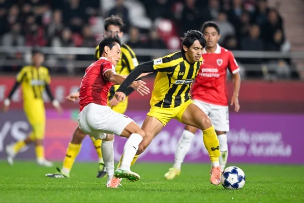 AFCチャンピオンズリーグ2での試合の様子